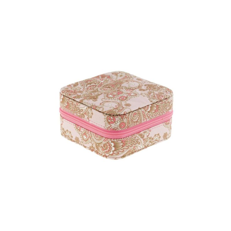 Smykkeskrin Rosa m/mønster